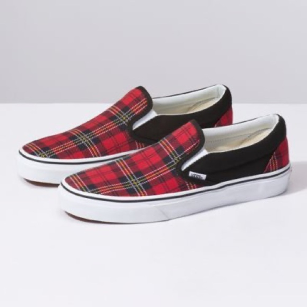 flannel vans size 6